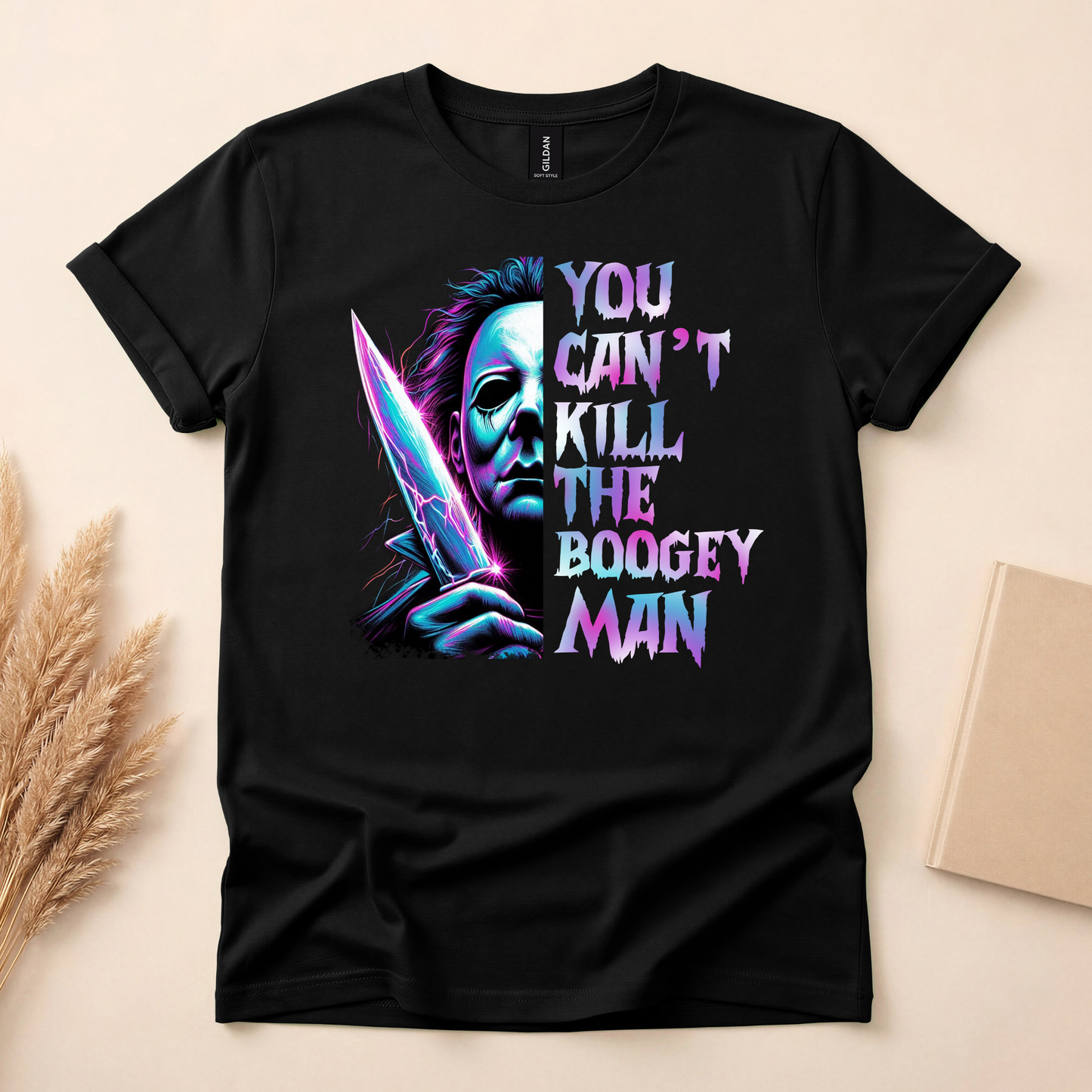 Neon Horror Shirt (Please leave a note with which design you would like)