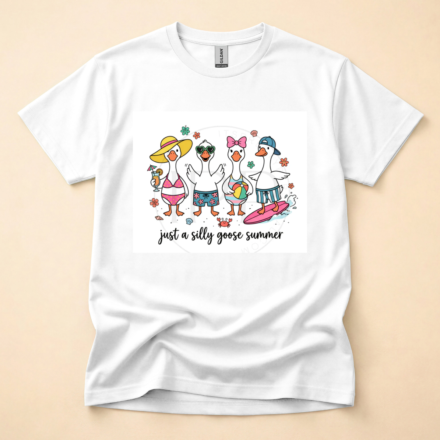 Just A Silly Goose Summer Shirt