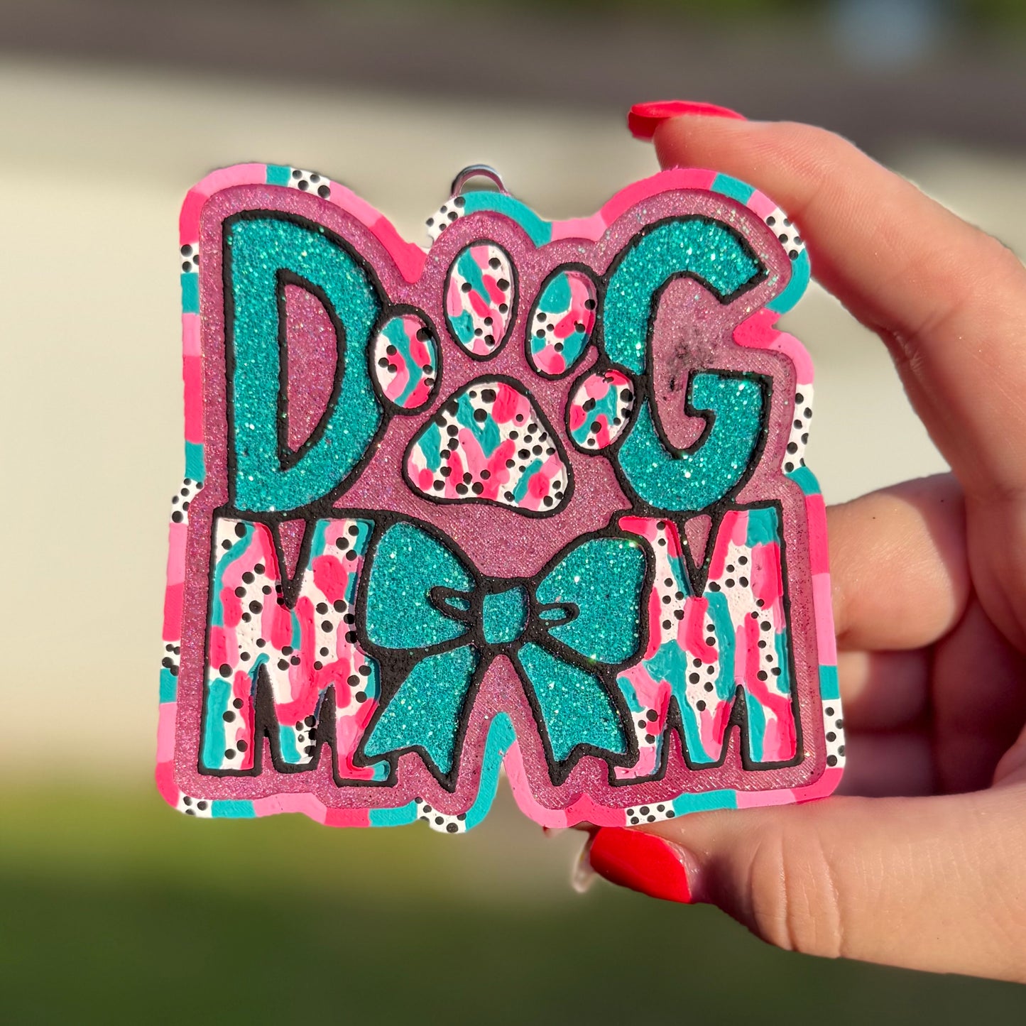 Dog Mom Freshie - Peppermint - RTS - IMPERFECT/DISCOUNTED