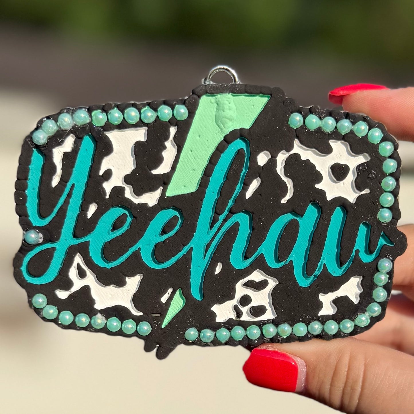 Yeehaw Belt Buckle Freshie - Book Boyfriend - RTS
