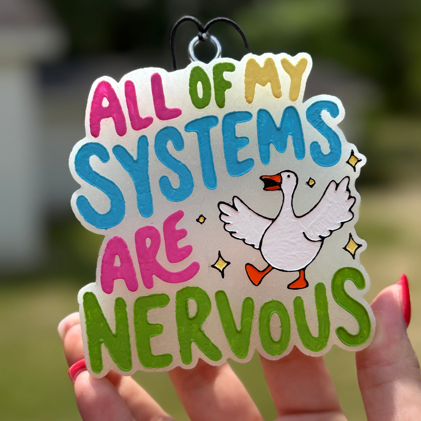 All Of My Systems Are Nervous Goose Freshie - Hollister - RTS