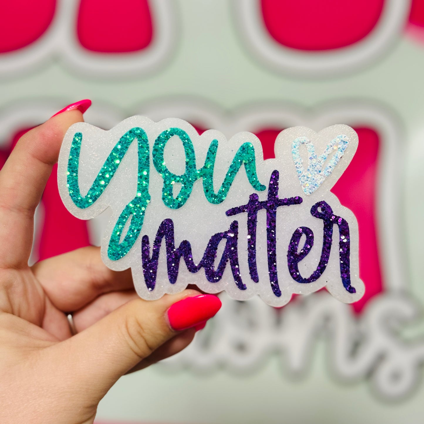 You Matter Freshie - Sweater Weather - RTS
