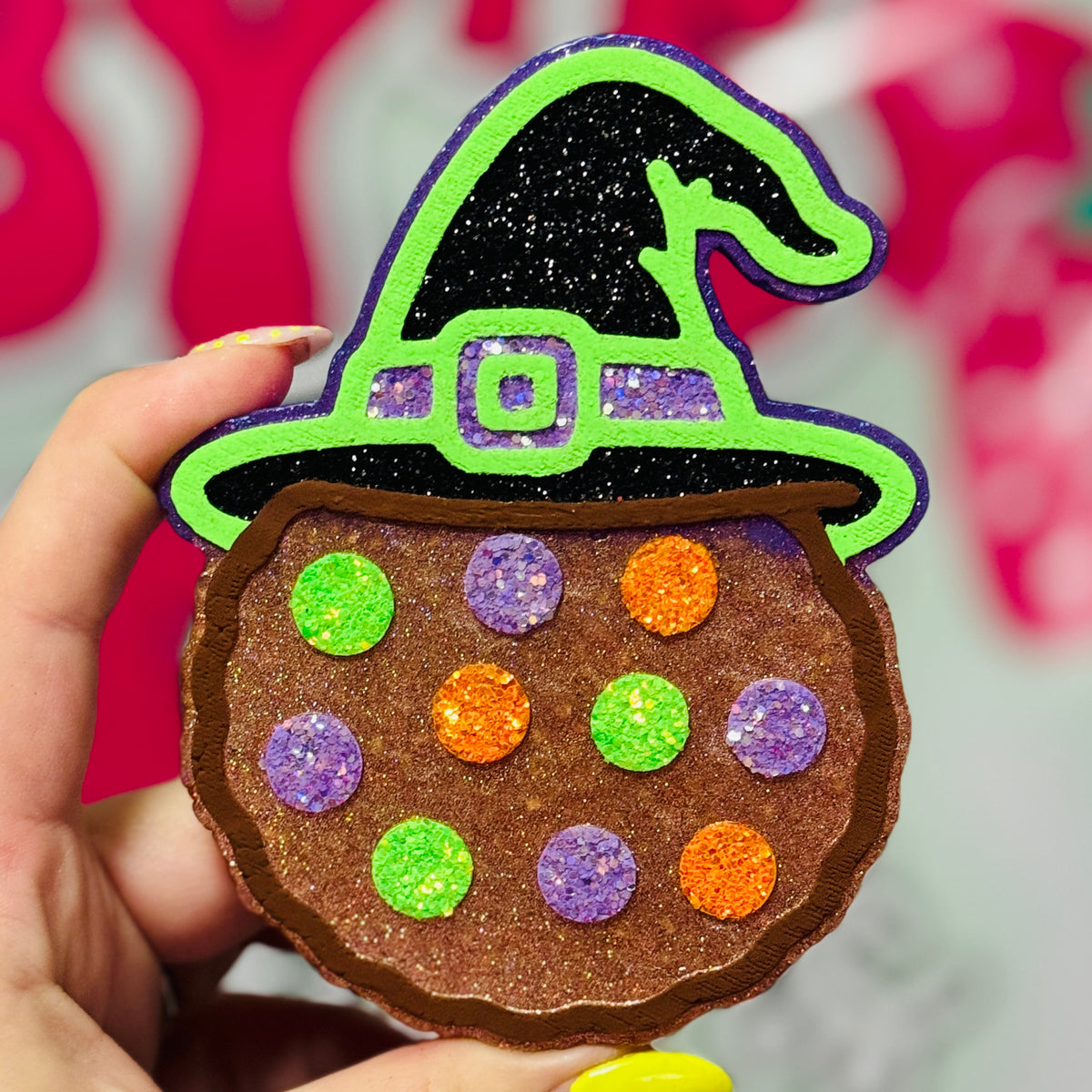 Halloween Cookie Freshie - Cinnamon Roll - RTS