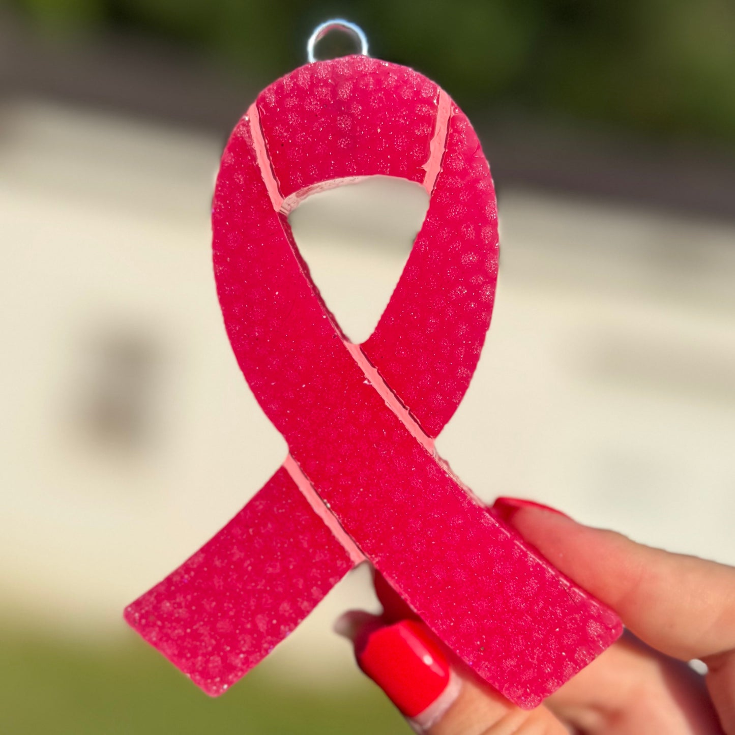 Breast Cancer Awareness Ribbon Freshie - April Fresh - RTS