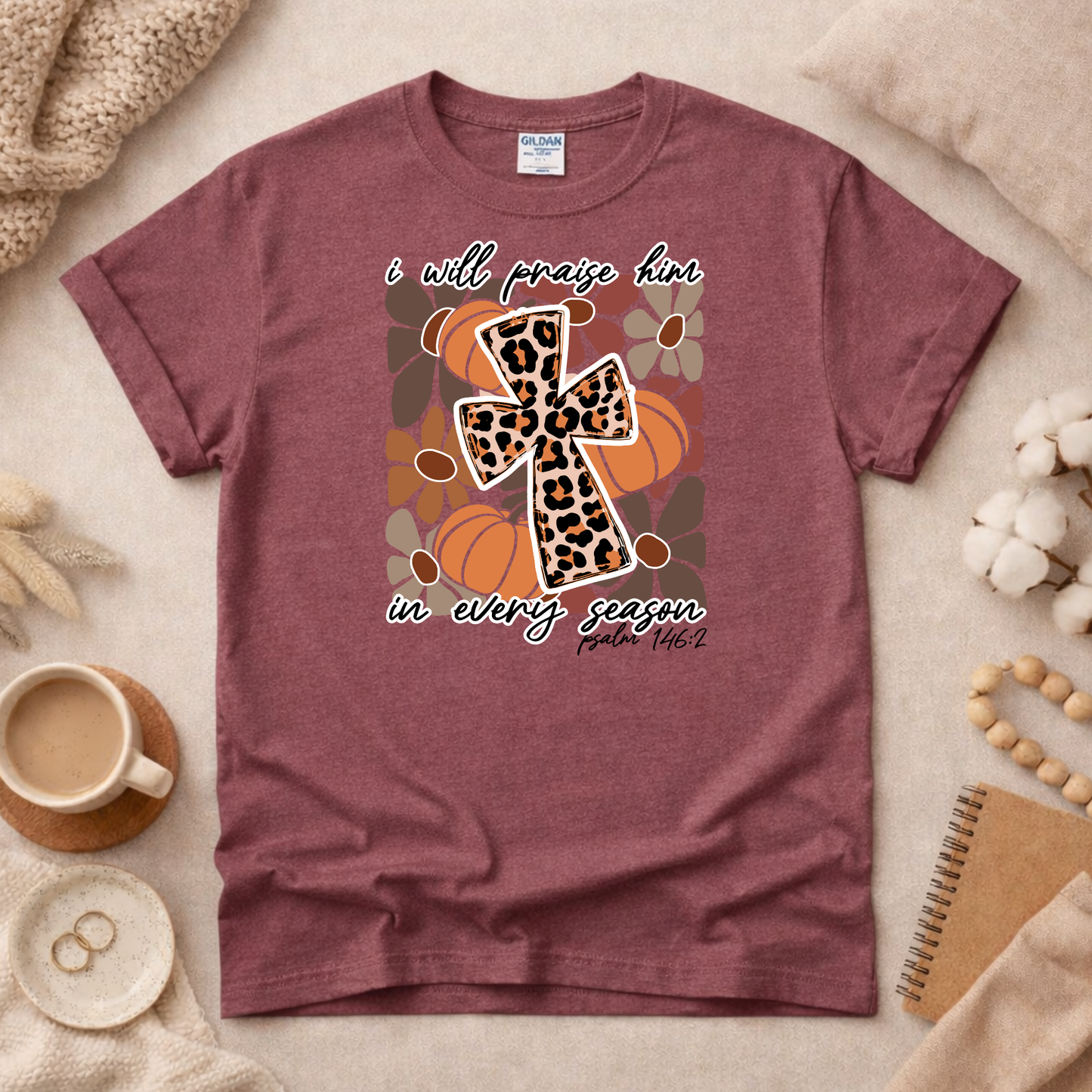 Praise Him in Every Season Fall Shirt