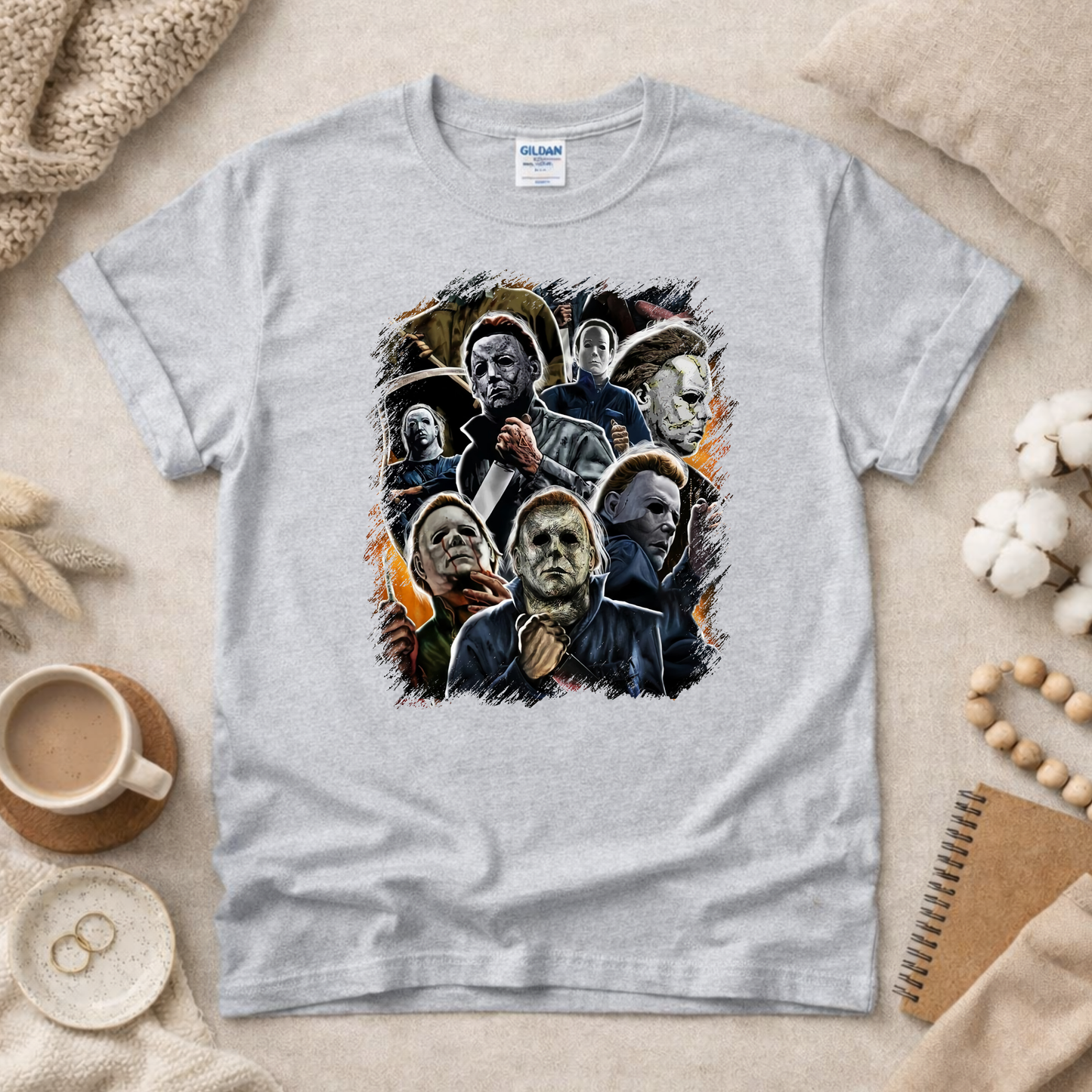 Horror Man Shirt (Please leave a note with which design you would like)