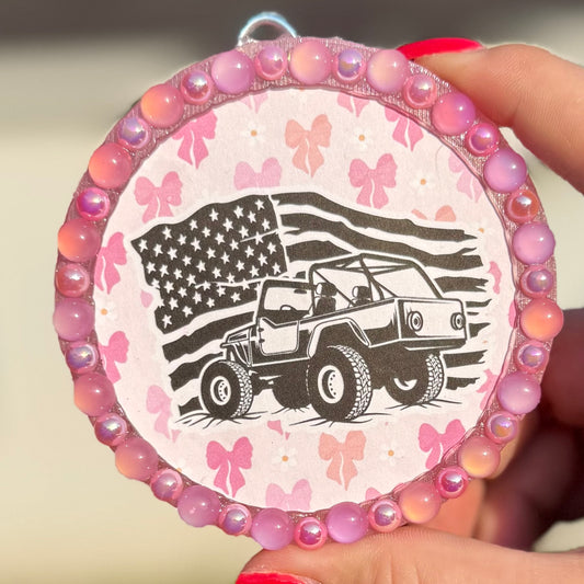 Duck Truck Freshie with Pearls - Mean Girl - RTS