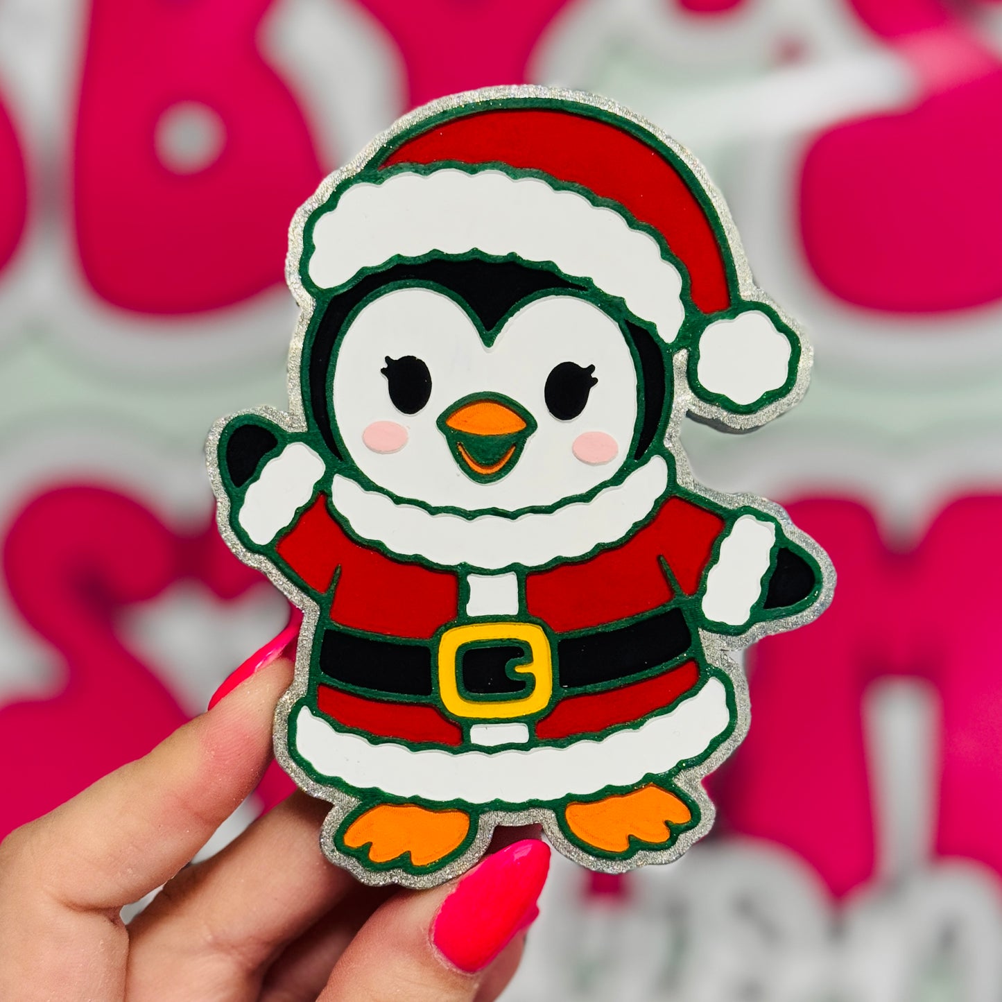Penguin Freshie - Vanilla Marshmallow - RTS