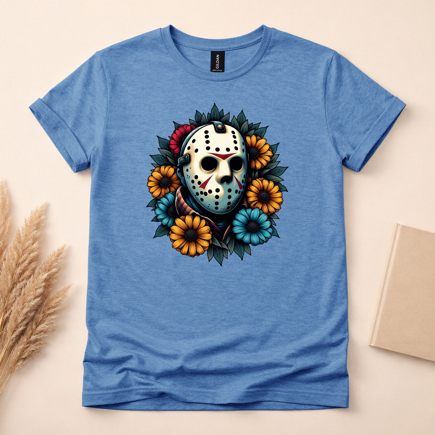 Horror Mask Man Shirt (Please leave a note with which design you would like)