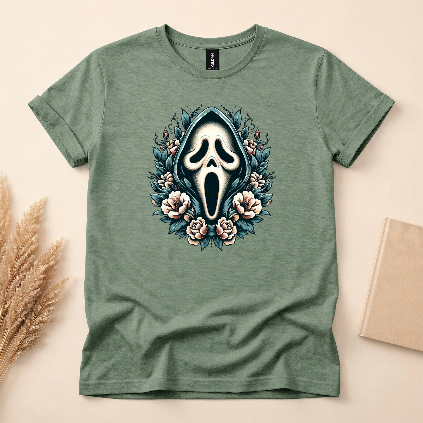 Horror Ghost Shirt (Please leave a note with which design you would like)