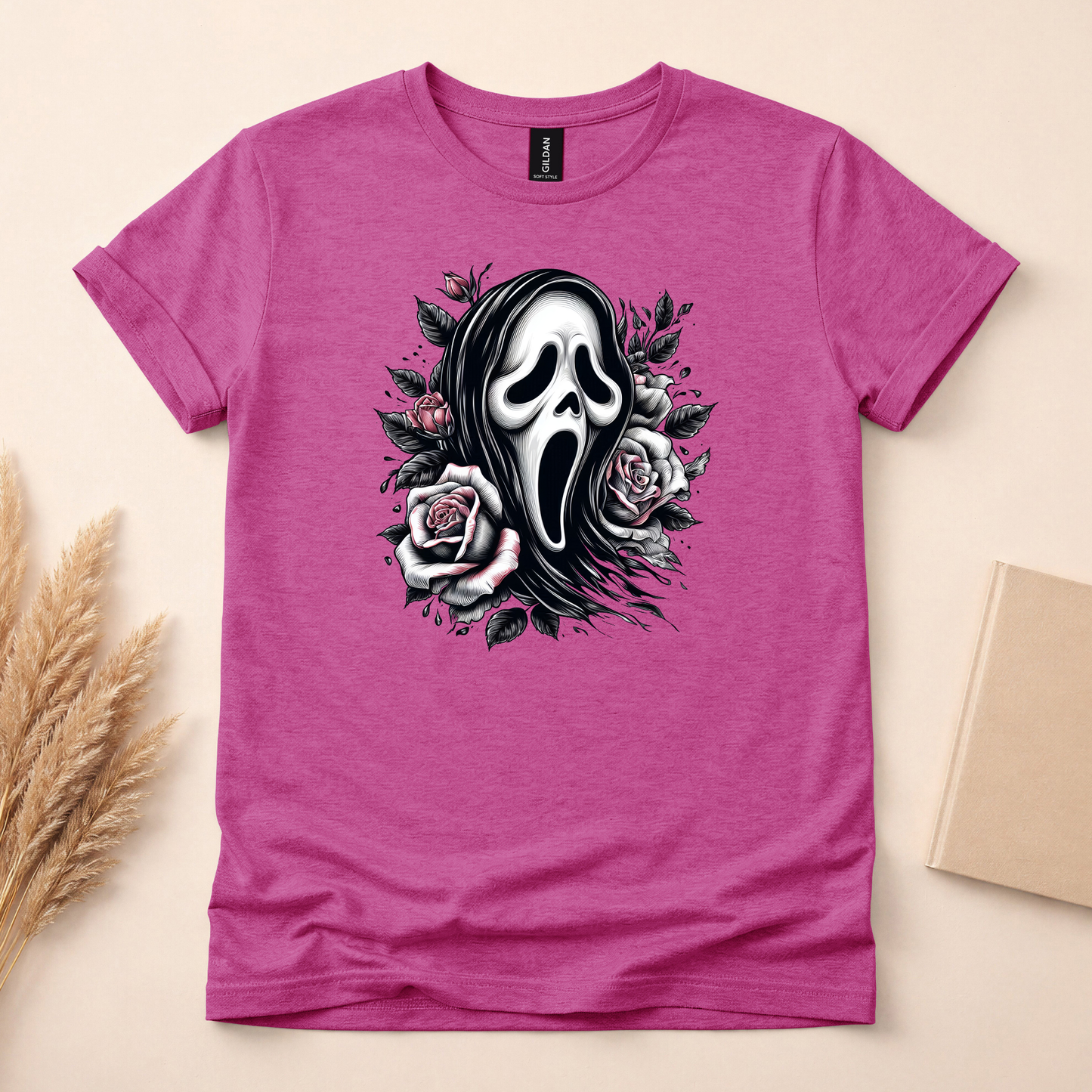 Horror Ghost Shirt (Please leave a note with which design you would like)