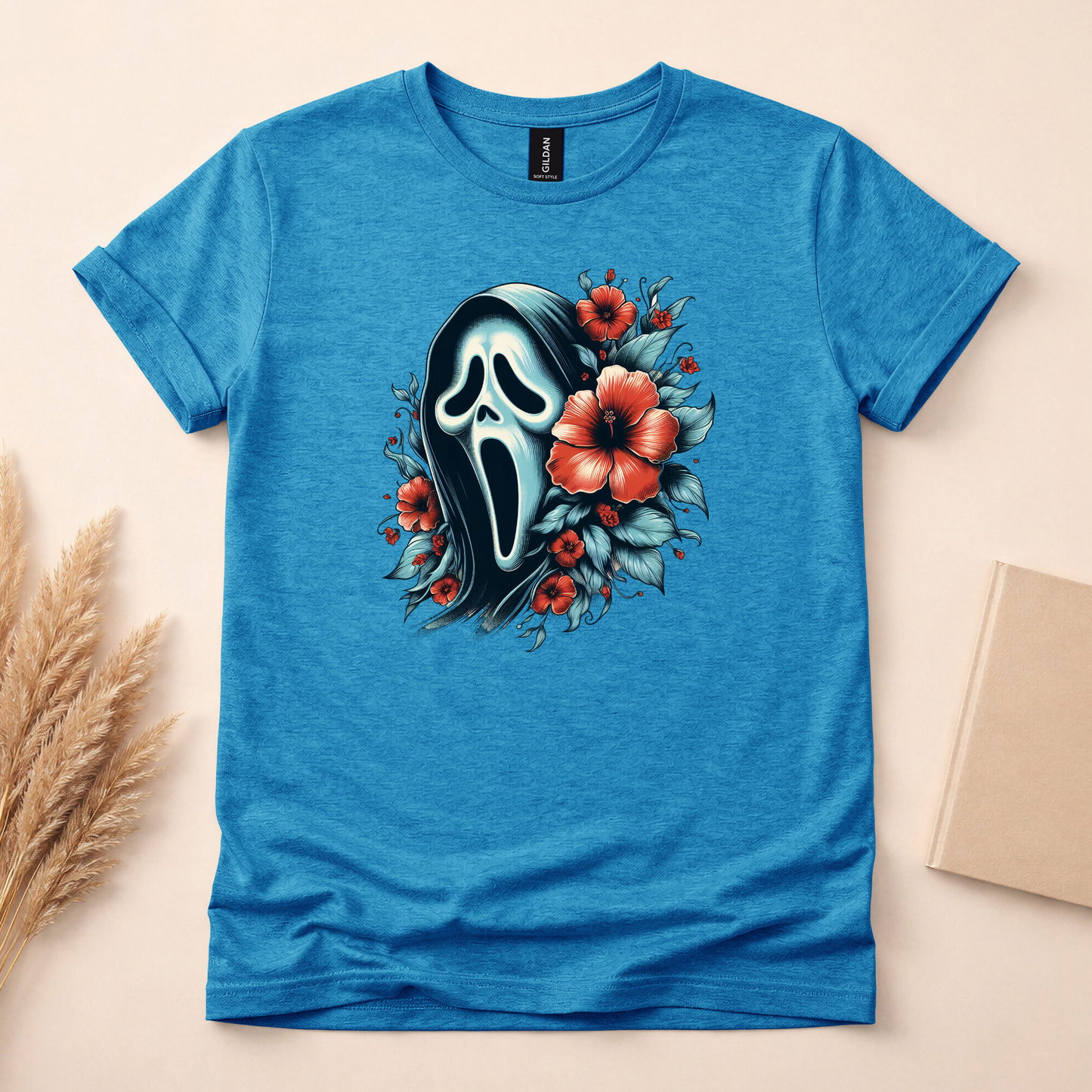 Horror Ghost Shirt (Please leave a note with which design you would like)