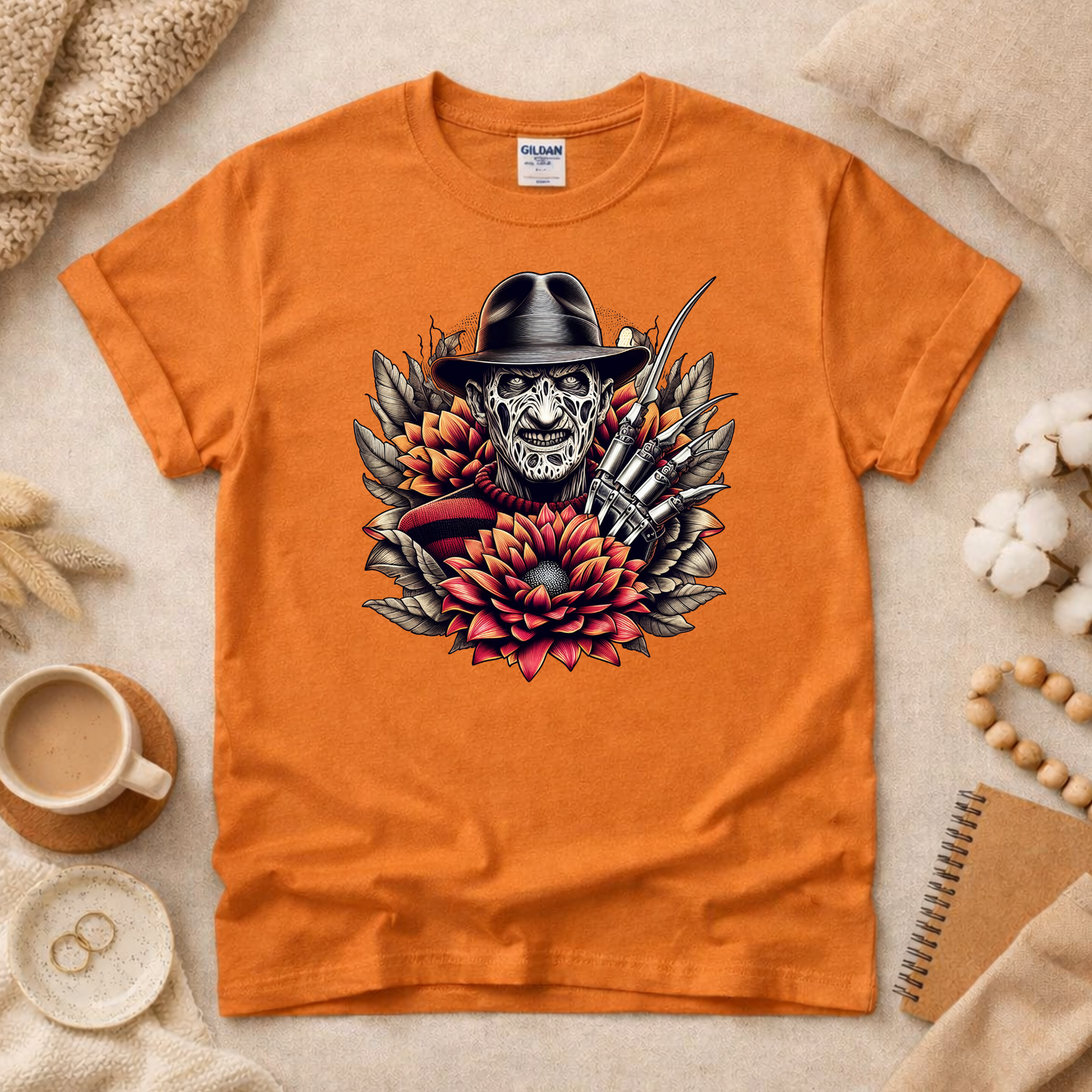 Horror Claw Man Shirt (Please leave a note with which design you would like)