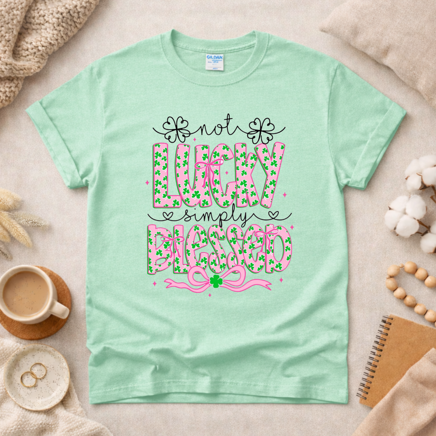 Not Lucky Simply Blessed Shirt