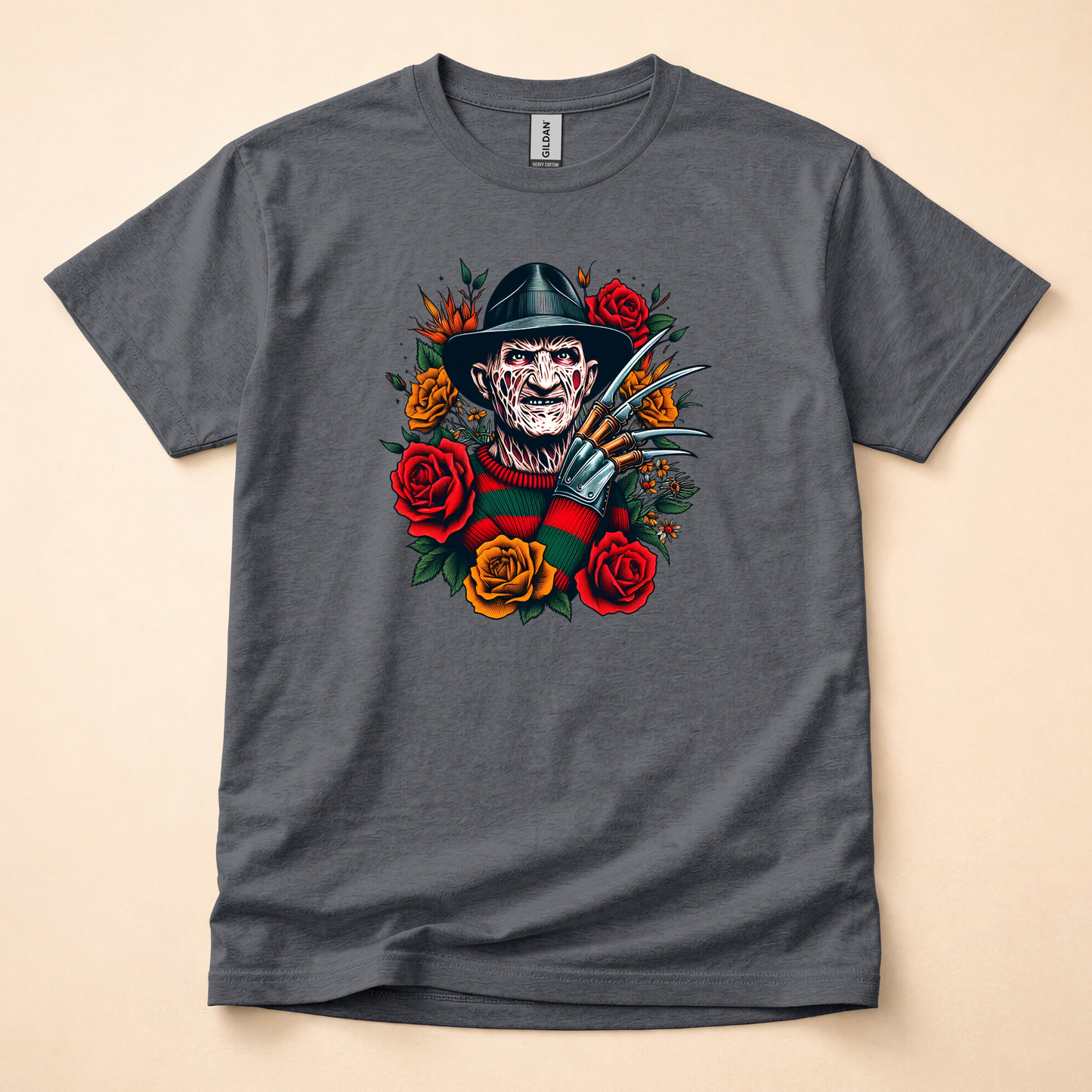 Horror Claw Man Shirt (Please leave a note with which design you would like)