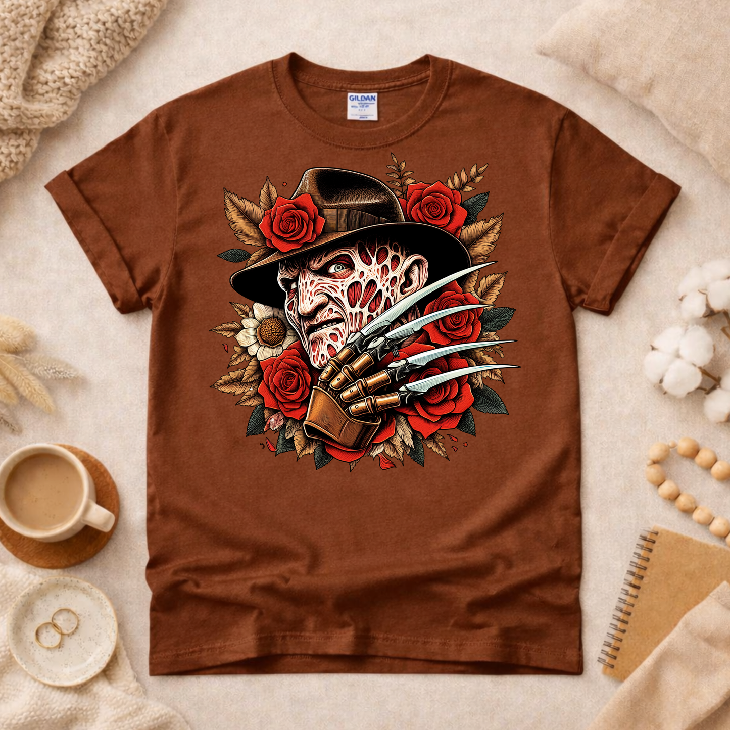 Horror Claw Man Shirt (Please leave a note with which design you would like)