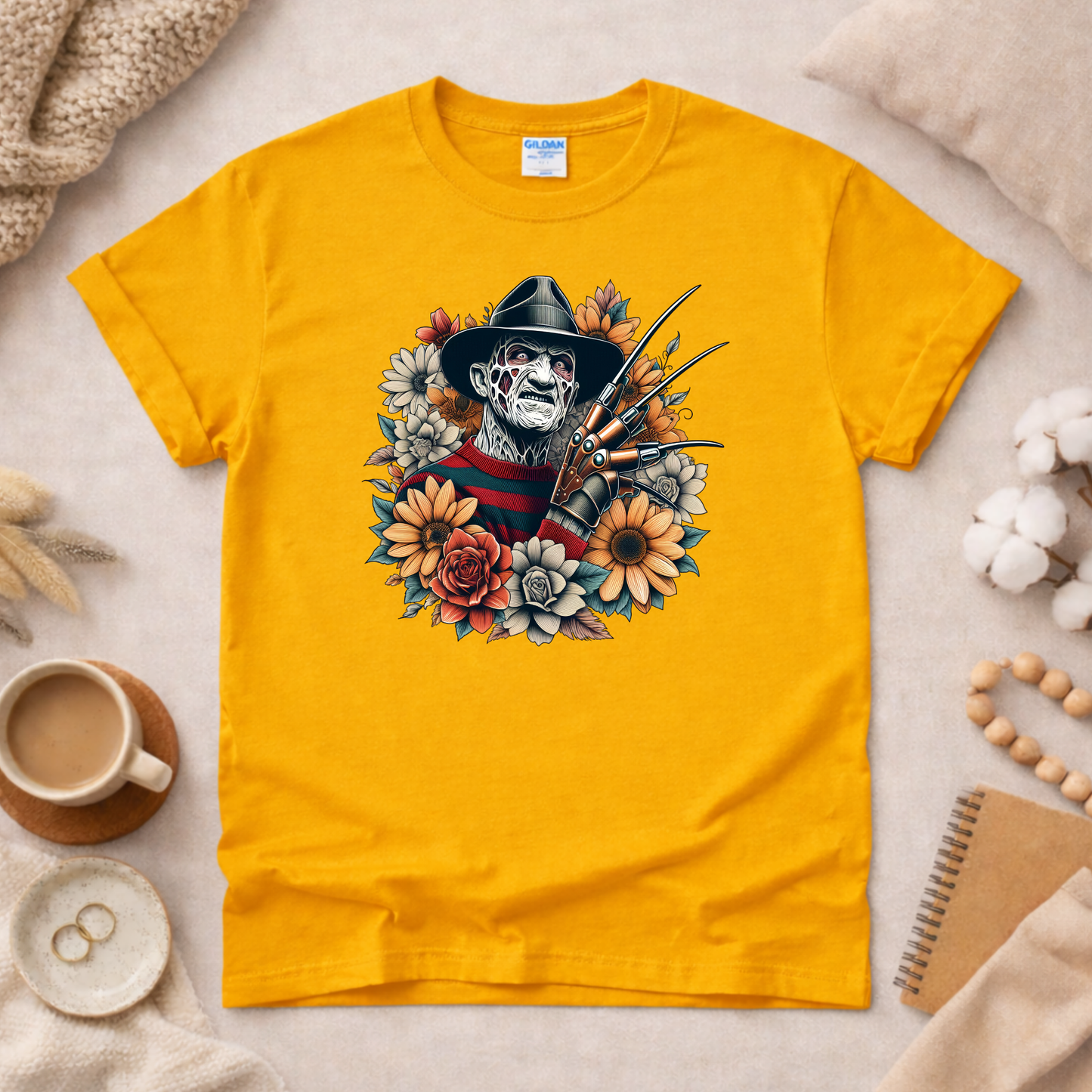Horror Claw Man Shirt (Please leave a note with which design you would like)