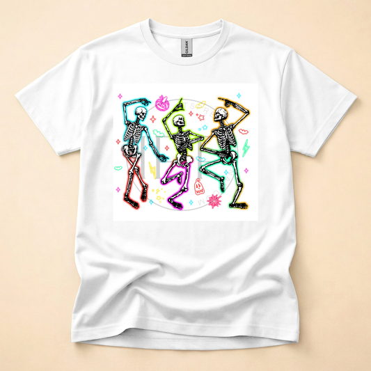 Neon Dancing Skeletons Shirt