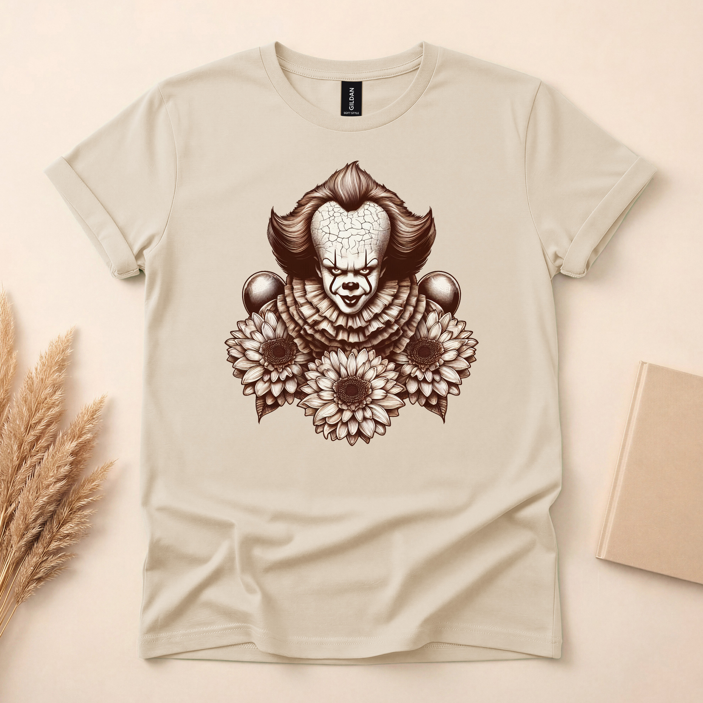 Horror Clown Shirt (Please leave a note with which design you would like)