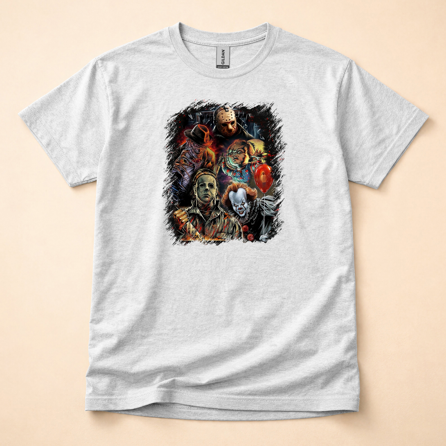 Misc. Horror Men Shirt (Please leave a note with which design you would like)