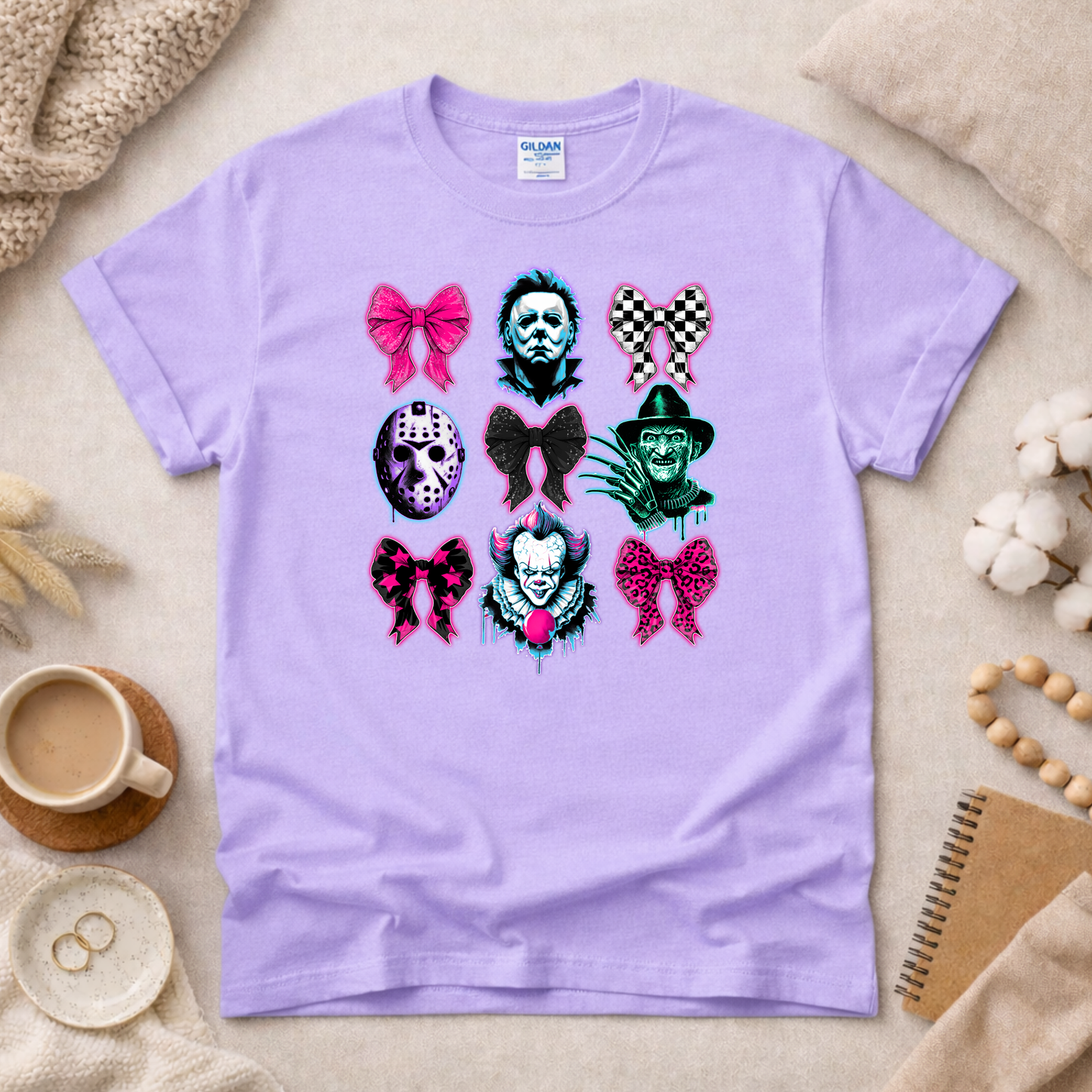 Misc. Horror Men Shirt (Please leave a note with which design you would like)