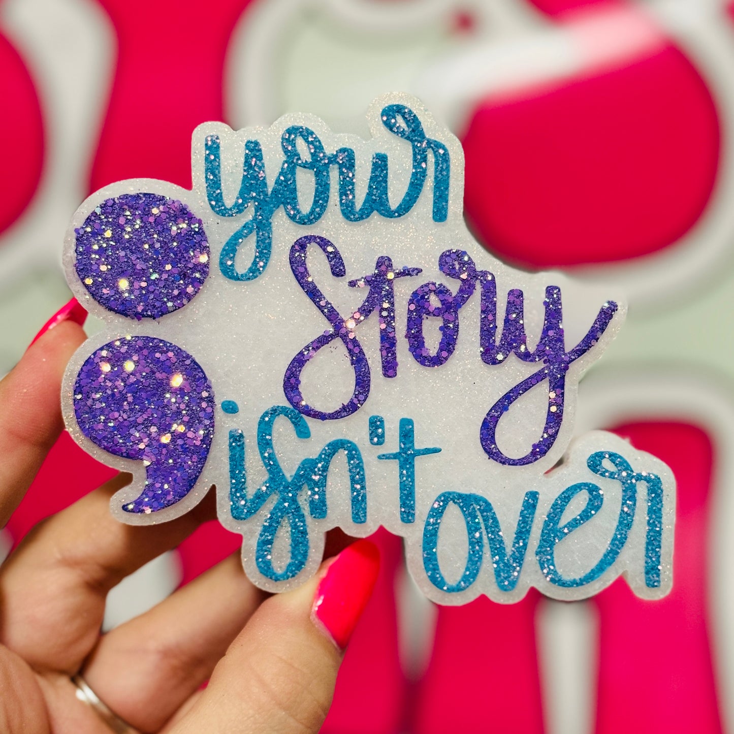 Your Story Freshie - Pink Apple Punch - RTS