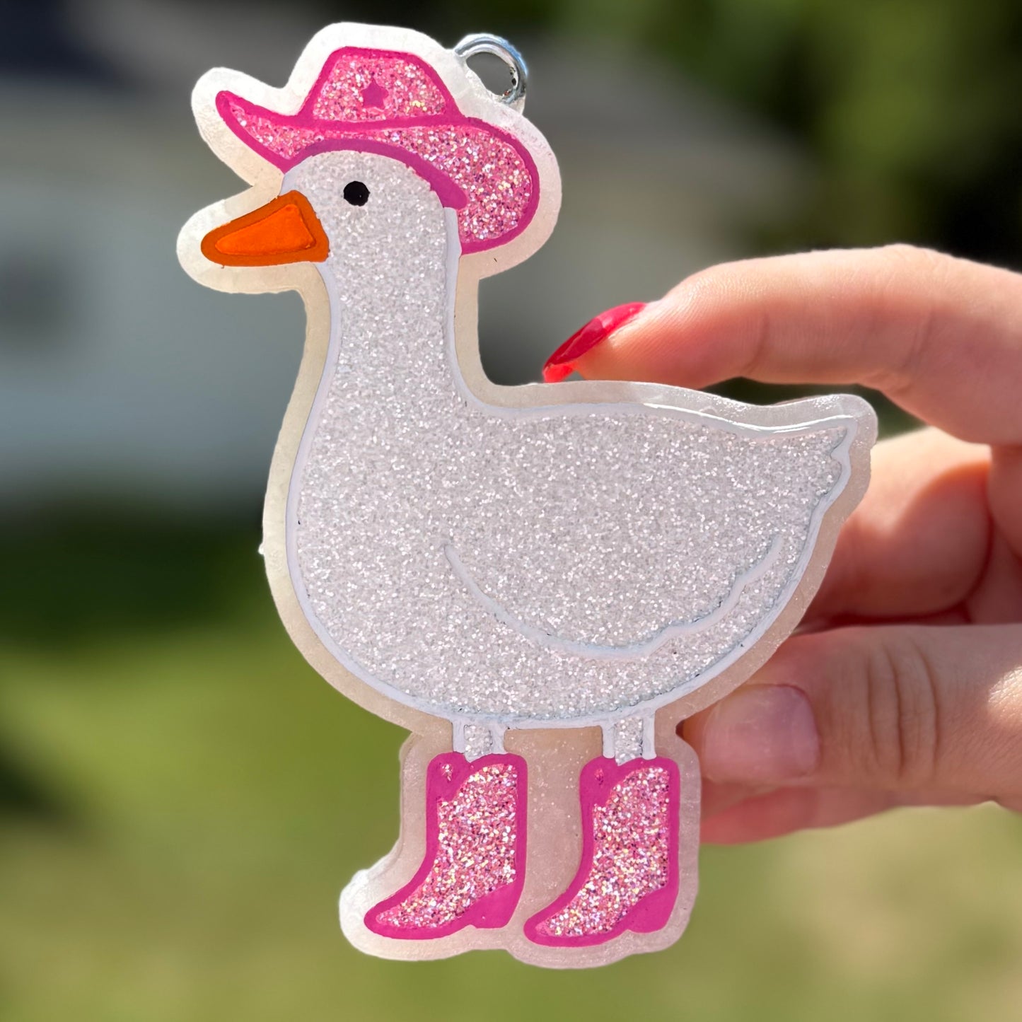 Cowgirl Goose Freshie - Watermelon Lemonade - RTS