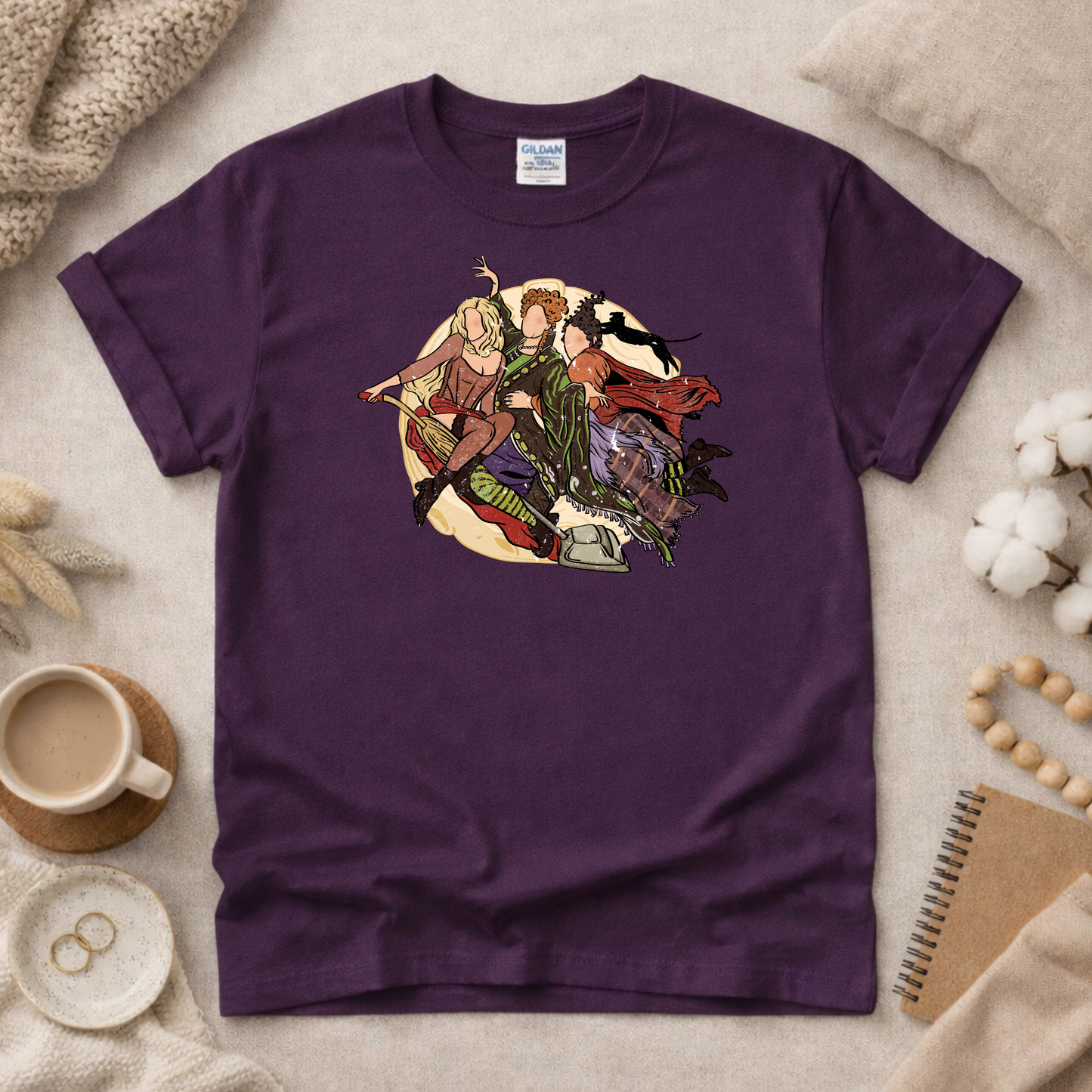 Pocus Witches Shirt (Please leave a note with which design you would like)