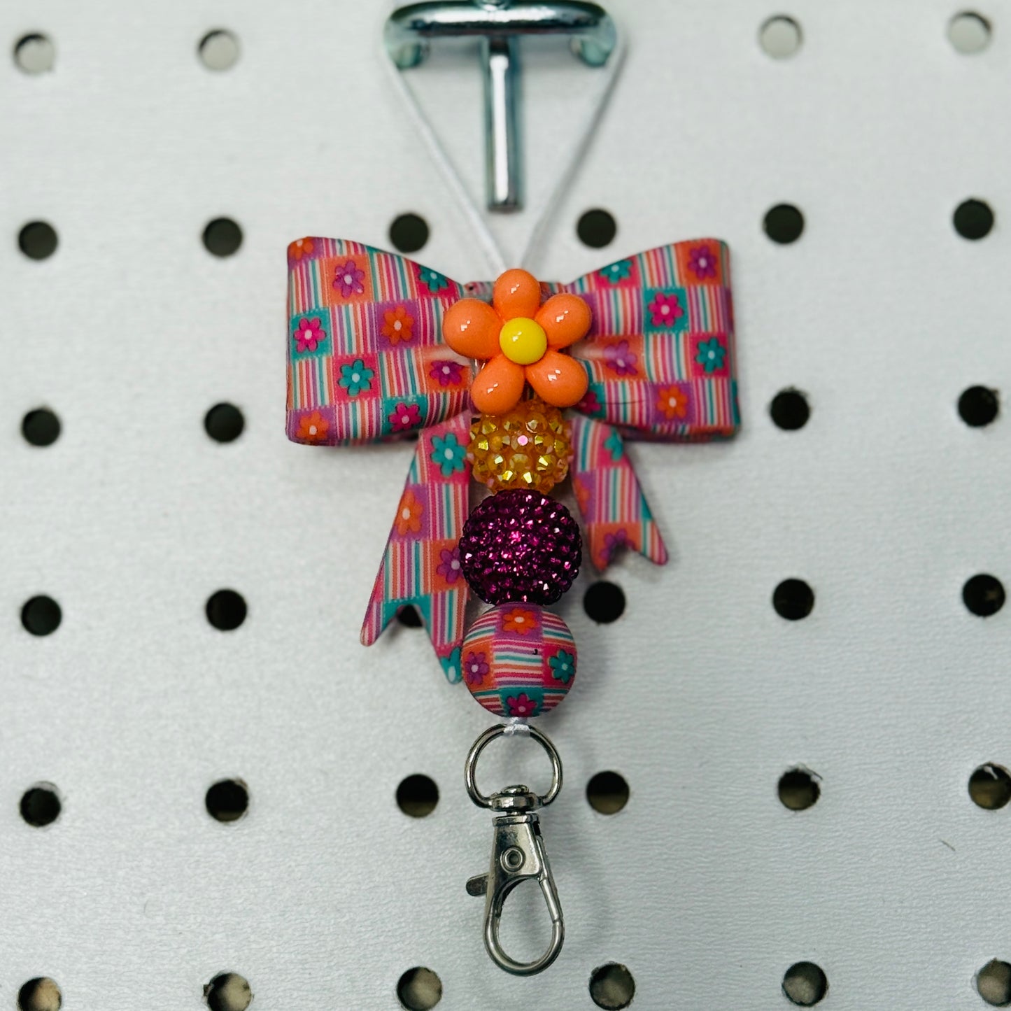 Floral Patchwork Freshie Hanger - RTS