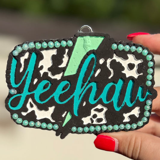 Yeehaw Belt Buckle Freshie - Book Boyfriend - RTS