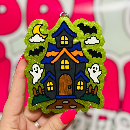 Haunted House Freshie - Leaves - RTS