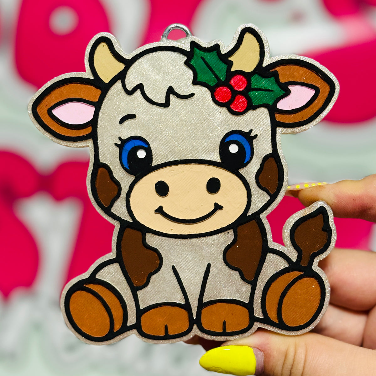 Christmas Cow Freshie - Hot Apple Pie - RTS