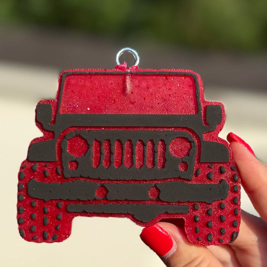 Red Duck Truck Freshie - Mahogany Teakwood - RTS