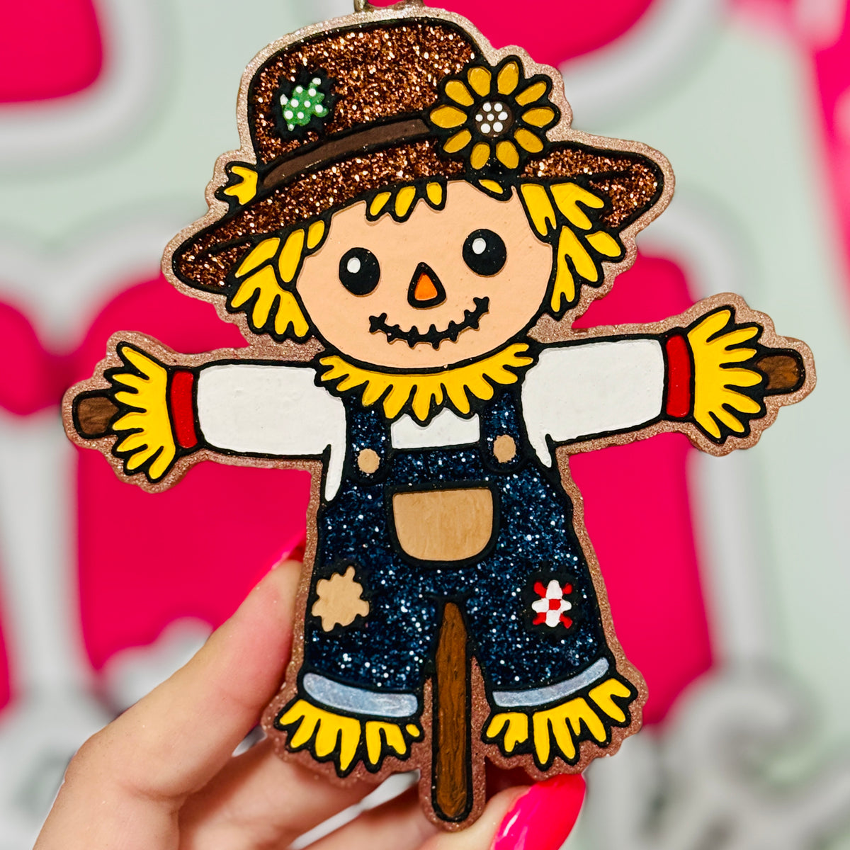 Scarecrow Freshie - Pumpkin Fluff - RTS