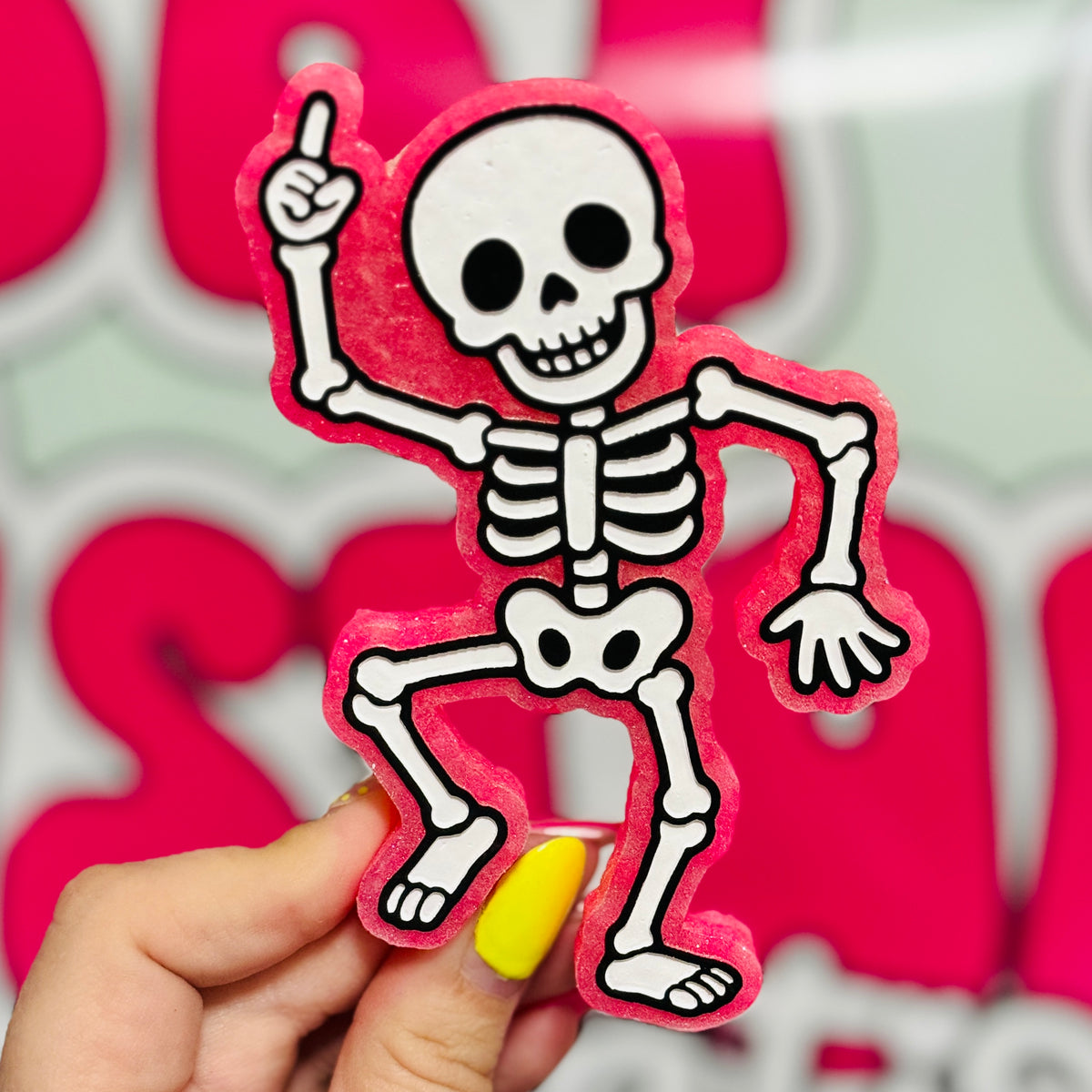 Dancing Skeleton Freshie - Warm Vanilla Sugar - RTS