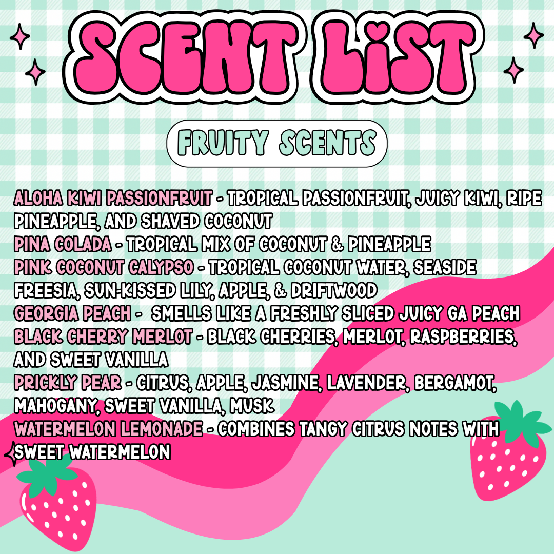 Fruity Scent List