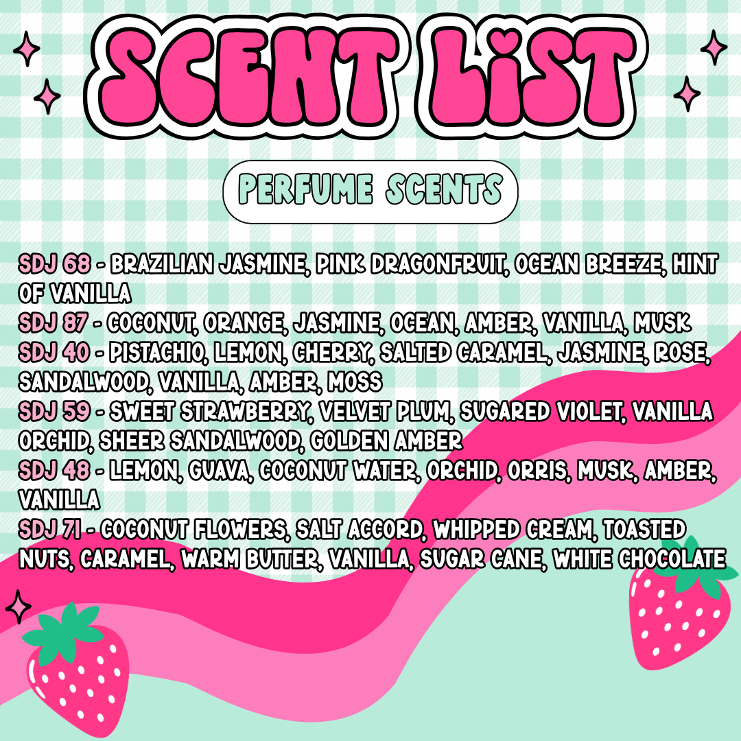 Perfume Scent List