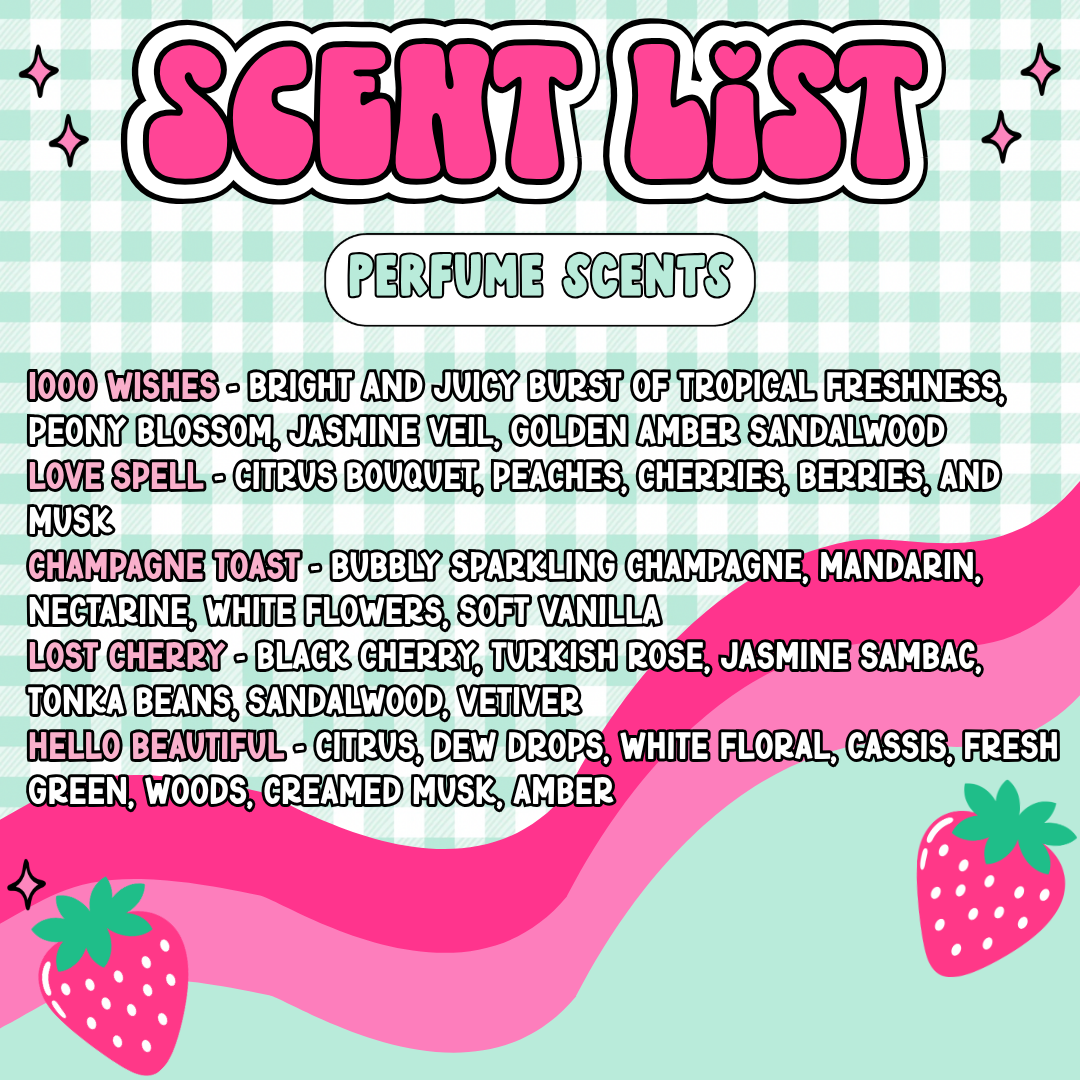 Perfume Scent List